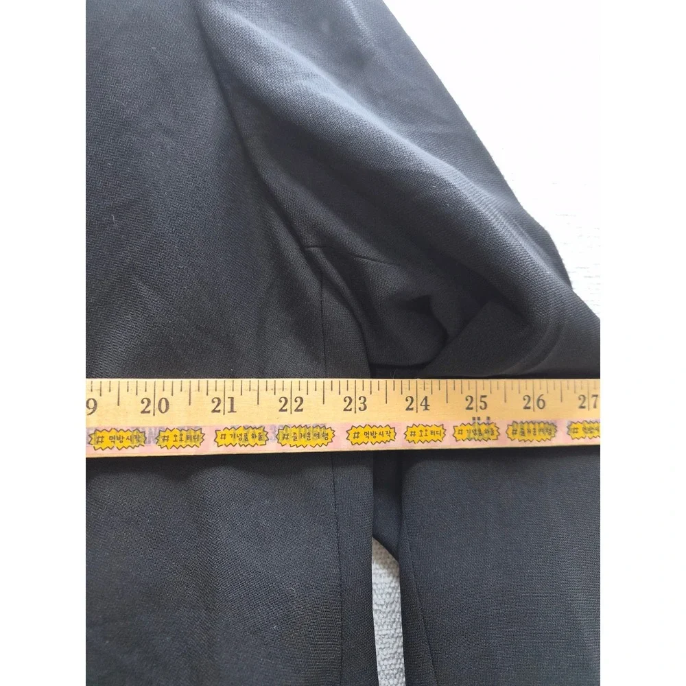 Casual Corner Annex Essentials Blazer Jacket Womens 18W Black Single Breasted